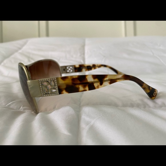 Coach sunglasses.Great shape. Hc7005b Reagan/Gold spotty tortoise - Picture 5 of 8